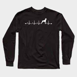 Boxer Dog Heartbeat Long Sleeve T-Shirt